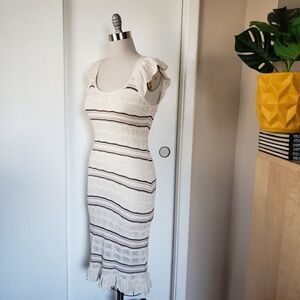 Crochet Knit Dress Size Small NEW!